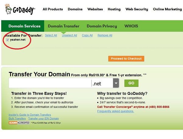 GoDaddy域名最便宜注册/续费/转入的方法
