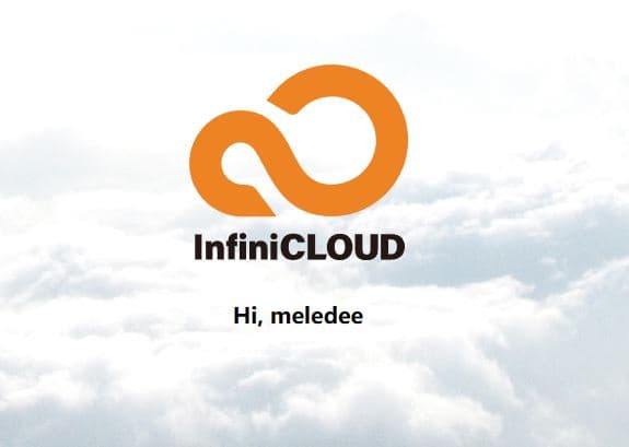 InfiniCloud 网盘获得免费容量